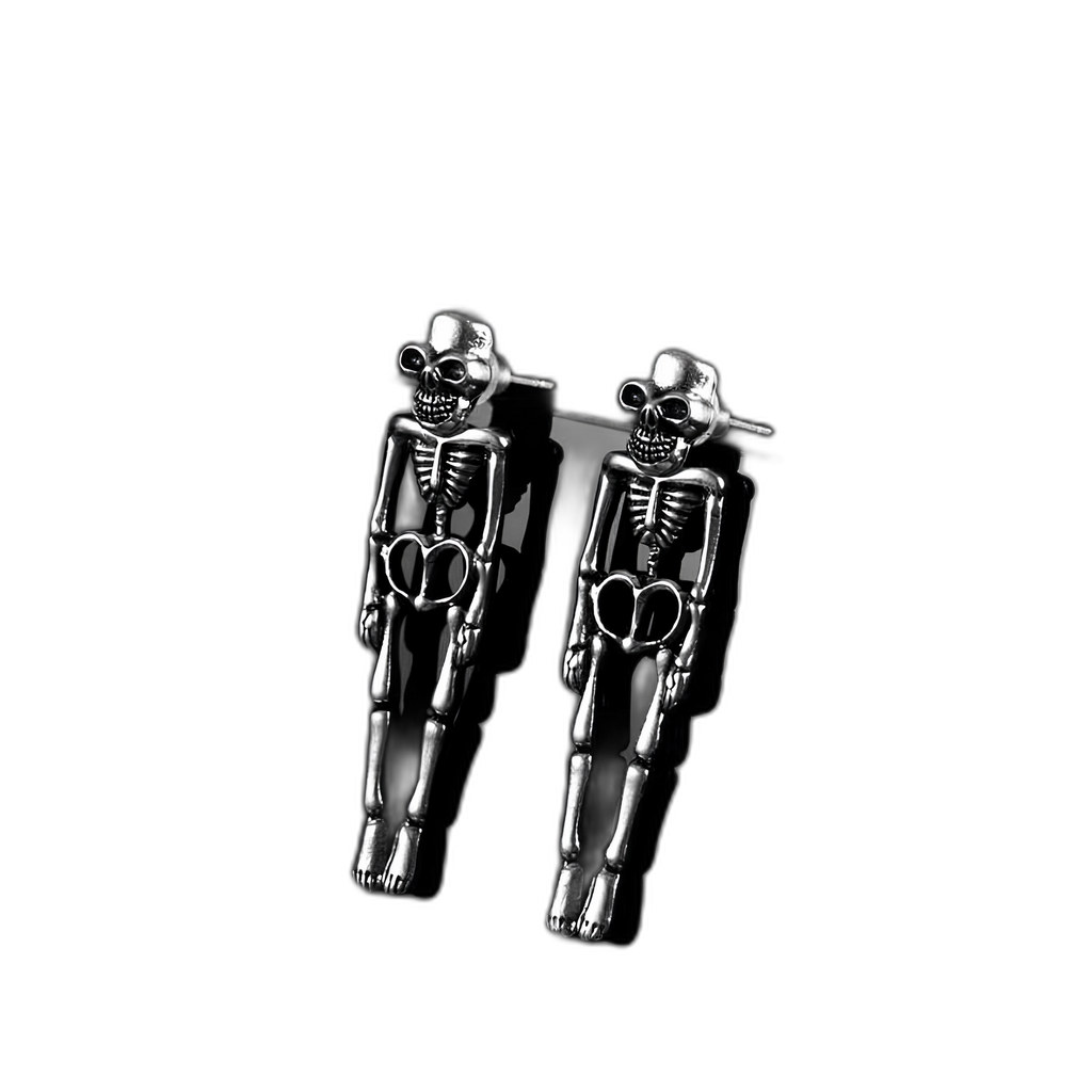Hanging Skeleton Earrings