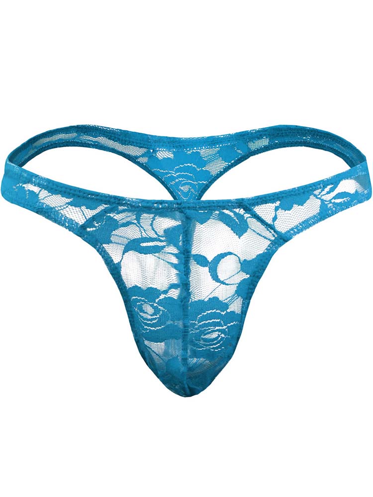 Men's Lace Sexy Translucent Thong