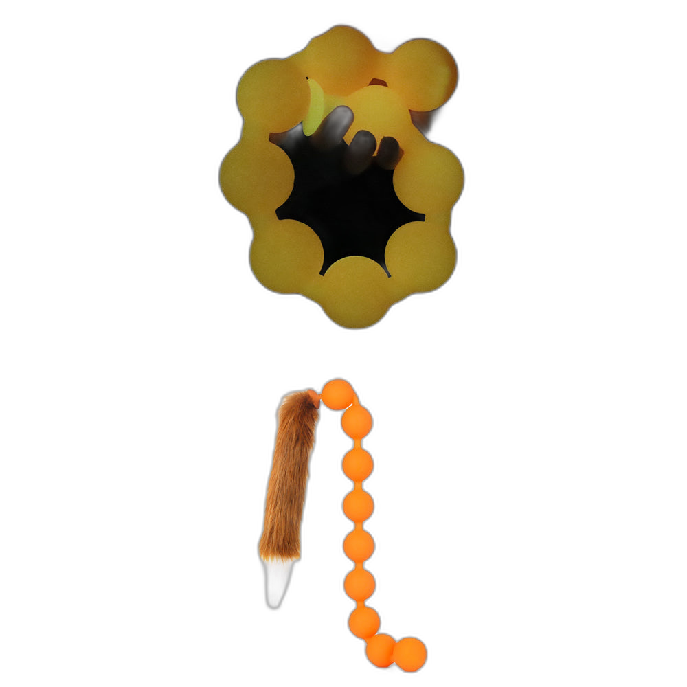 Nine Realms - Large Anal Beads - 9 Balls With Tail - Deep Anal Toy