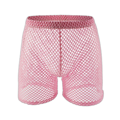 Mesh Fishnet Midway Shorts