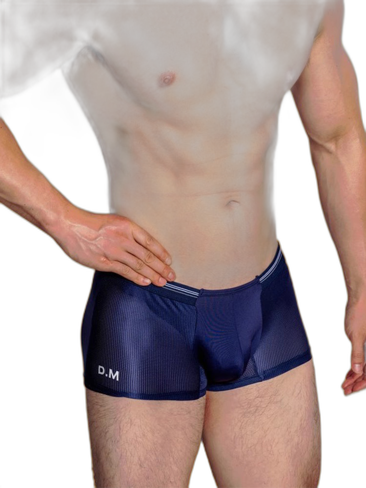 3 Pack Men's Nylon Mesh Breathable Quick-Dry Trunks