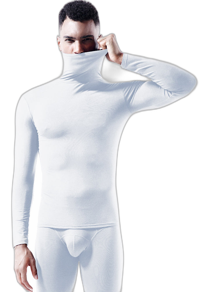 Men's Turtleneck Thermal Top Base Layer Shirts