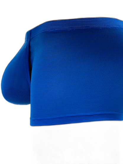 Men's Big Pouch U-convex Trunks with Fly