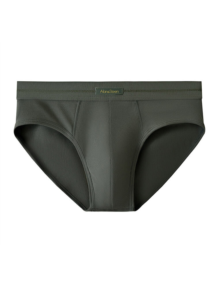 Men's Solid Color Mid-Rise Antibacterial Jockstrap