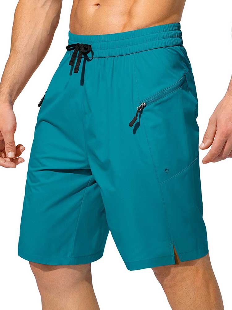 Men's Sexy Quick-Dry Solid Drawstring Beach Shorts