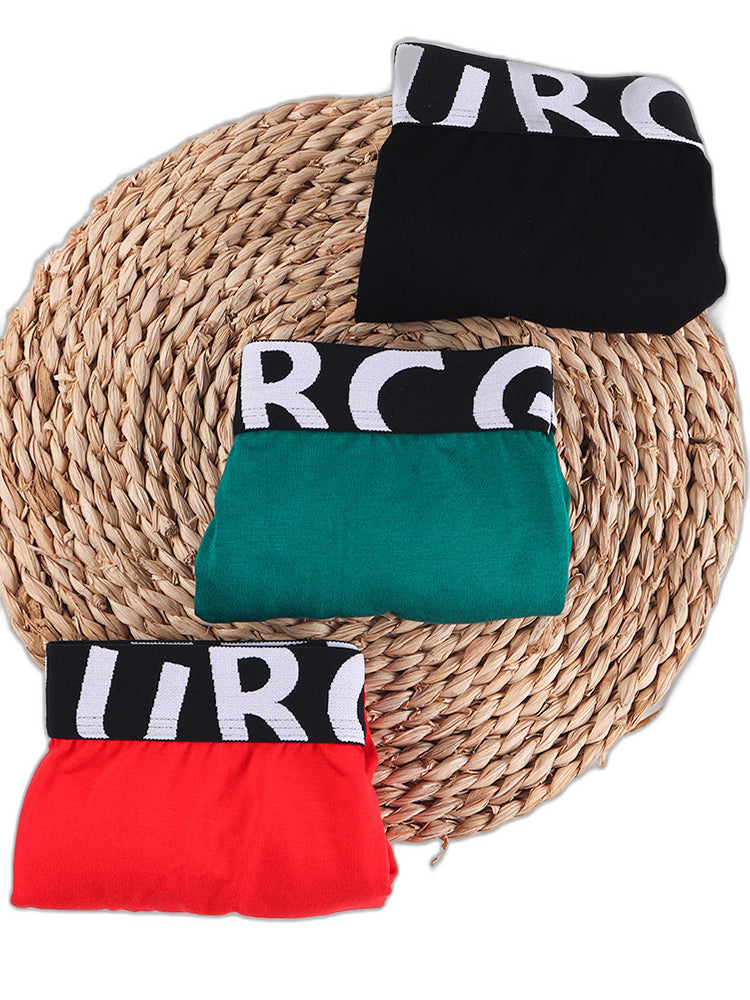 2 Pack Men's Separated Pouch Side Vent Design Trunks