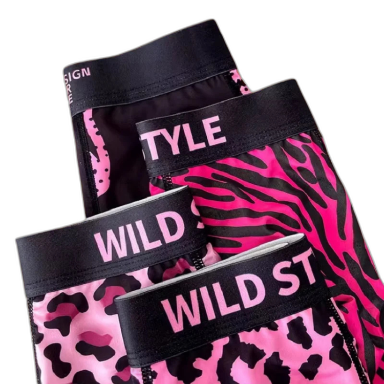 Jungle Heat Leopard Print Men's Underwear