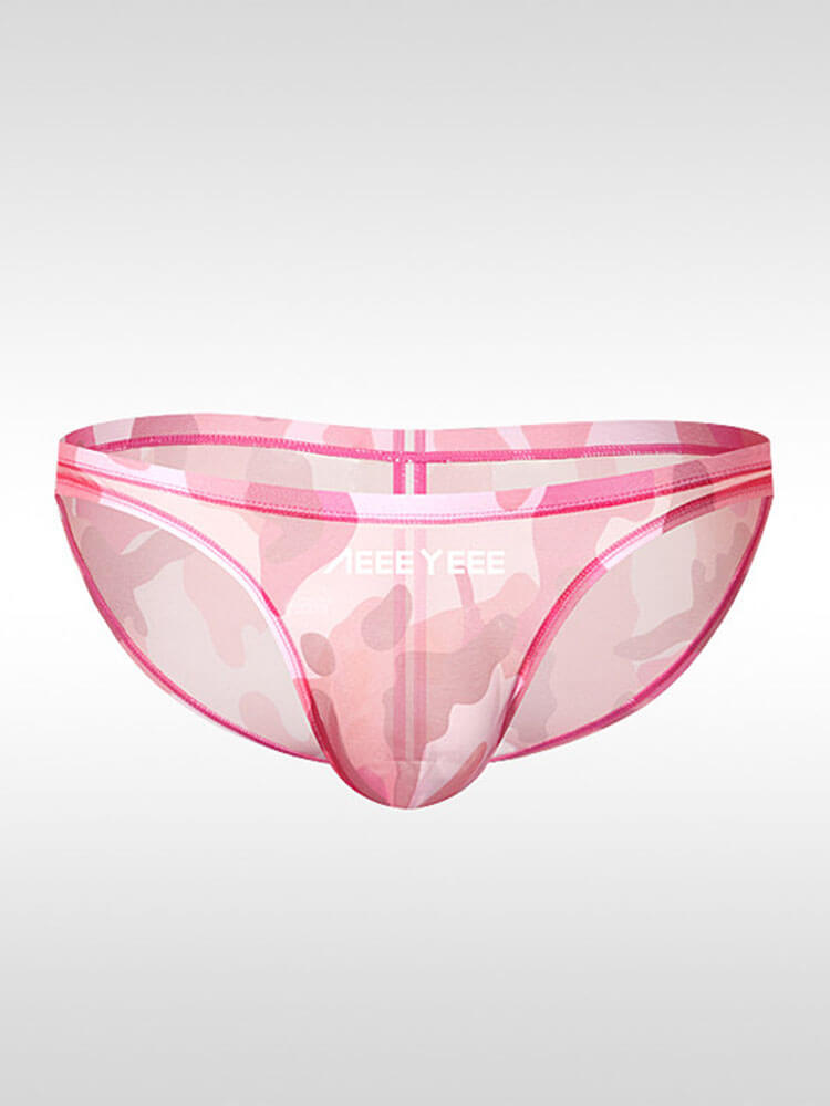 Men's Low-Rise Camouflage Harness Briefs Set