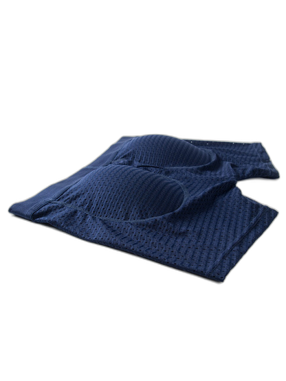 Sponge Cushion Mesh Buttock Boxer Briefs