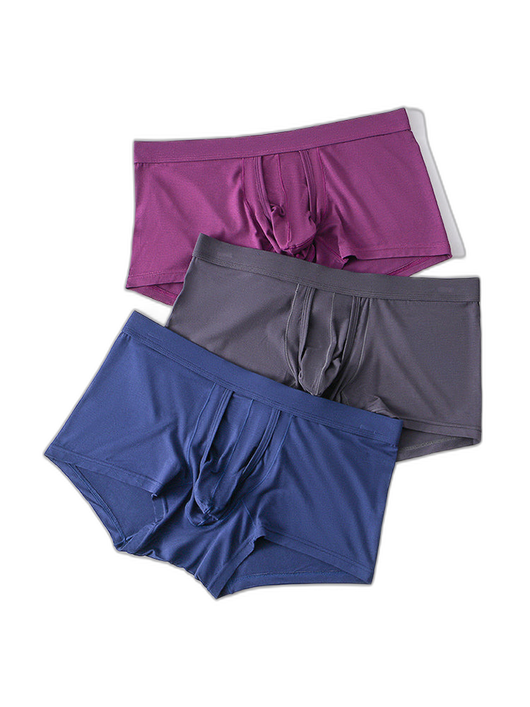 Sexy Separated Ball Pouch Trunks For Men