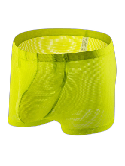 Men's Big Pouch U-convex Trunks with Fly