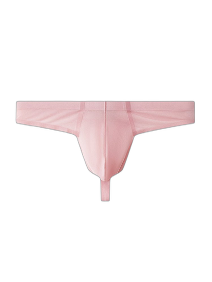 3 Pack Men's Solid Color Seamless Comfort Quick-Dry Breathable Thongs
