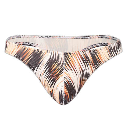 Retro Brown Low Rise Briefs