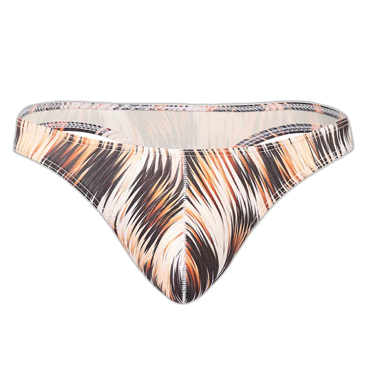 Retro Brown Low Rise Briefs