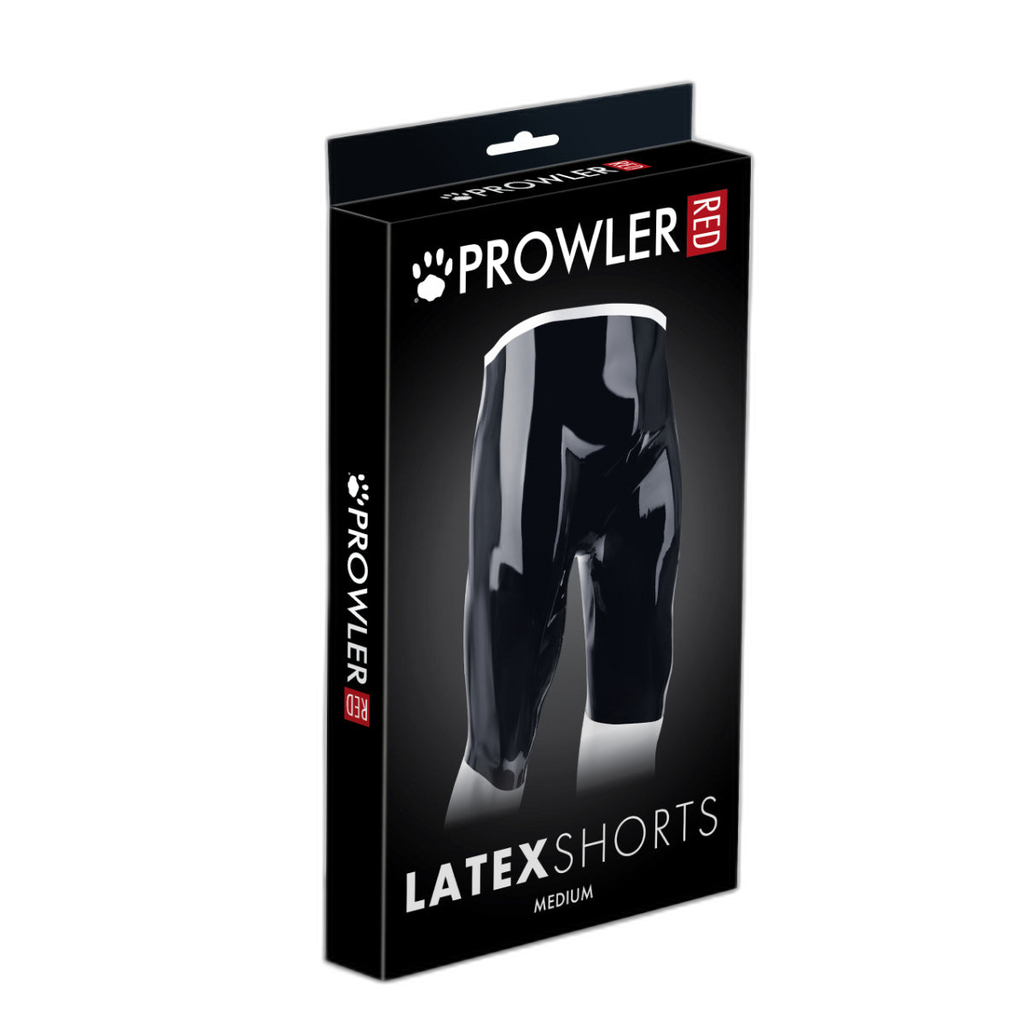 Prowler RED Latex Shorts Black Medium