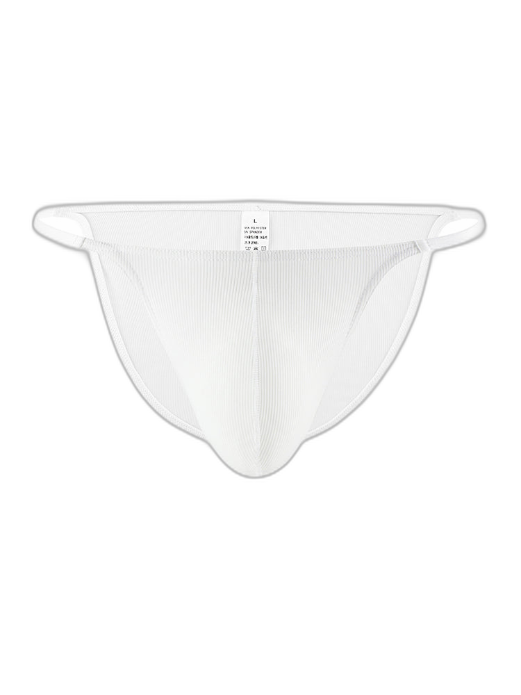 Men's Sexy Big Support Pouch Low-rise String Bikini