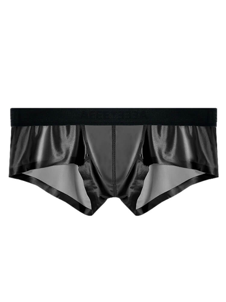 Men's Breathable Ice Silk Boxer Briefs