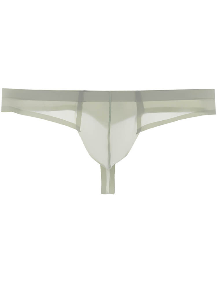 Men's Sexy Transparent Elastic Low Rise Thong