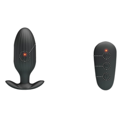 Paladin - Vibrating Butt Plug - Wearable Vibrator - Remote Control Vibrator