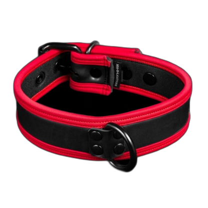 Mr S Leather NEO Puppy Collar Red