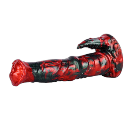 RedRavager – 9 Inch Fantasy Dildo – Horse Dildo with Tentacle Branch