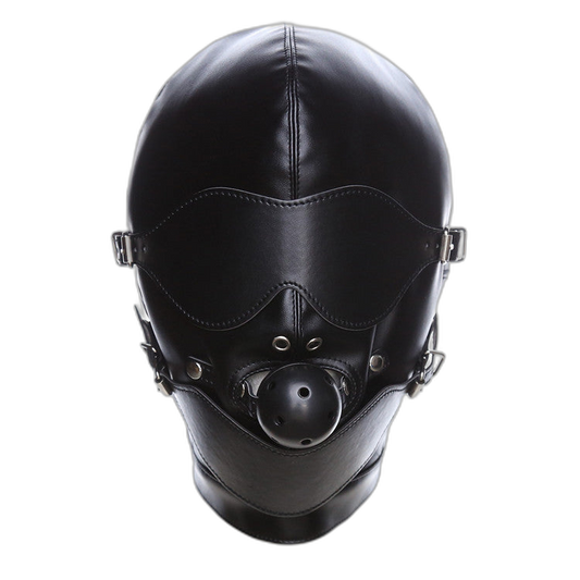 Domination Ball Gag Hood