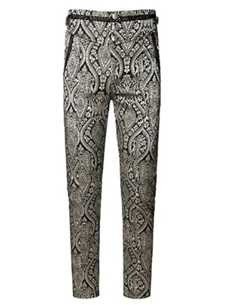 Men's Jacquard Gothic Long Pants 