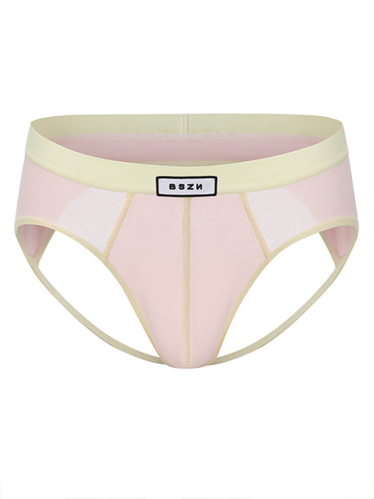 Men's Sexy Lightweight Colorblock Cutout Jockstrap