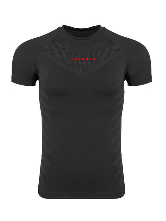 Men's High-Stretch Slim-Fit Fitness T-shirt