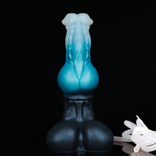 FAXI +TUBE-- Series Color Knot Dildo Knotted Fantasy Dildo