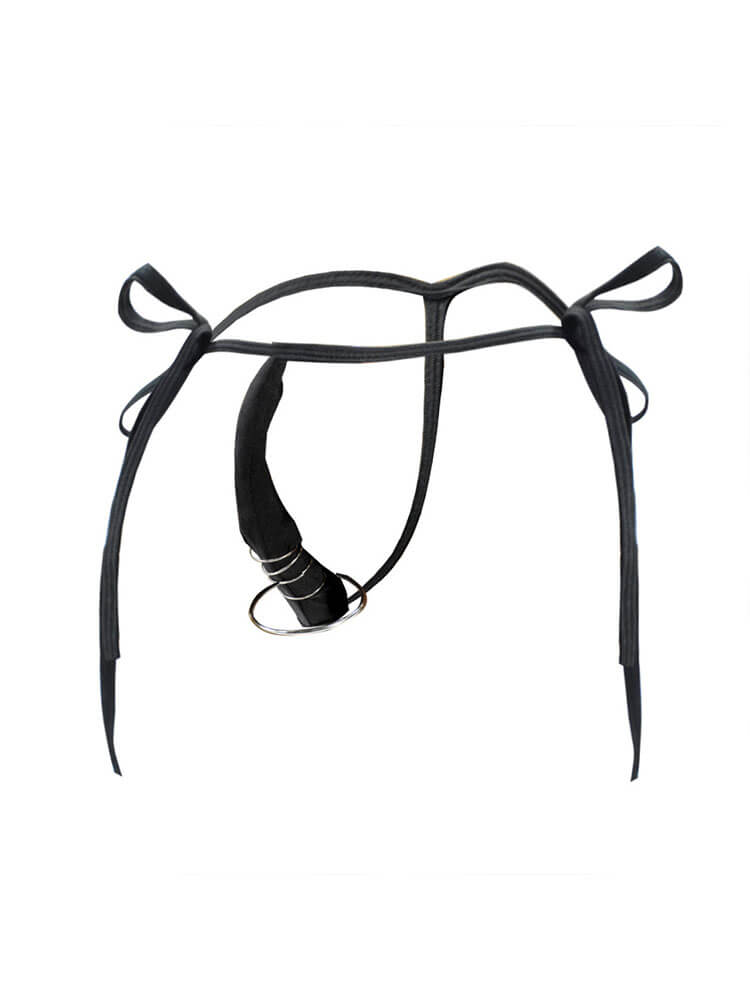 Men's Sexy Hanging Ring Thong