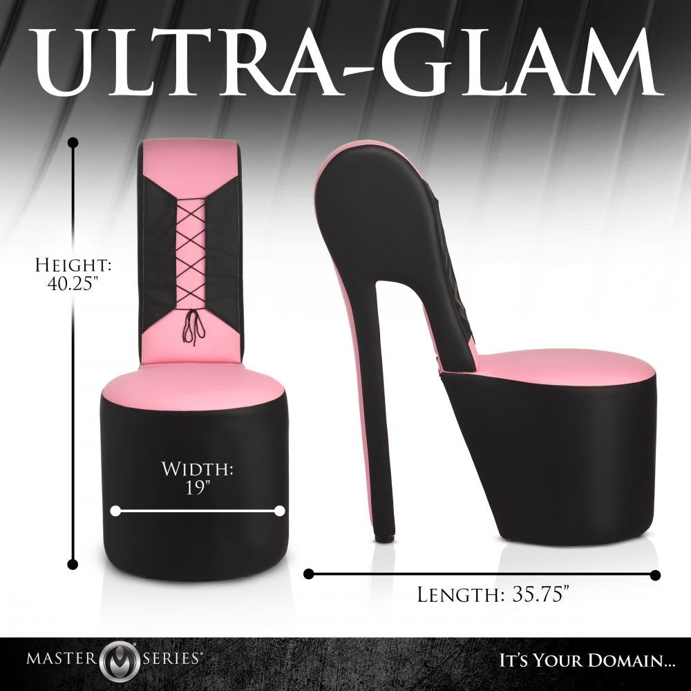 Pink Stiletto Sex Chair