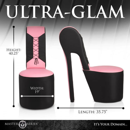 Pink Stiletto Sex Chair