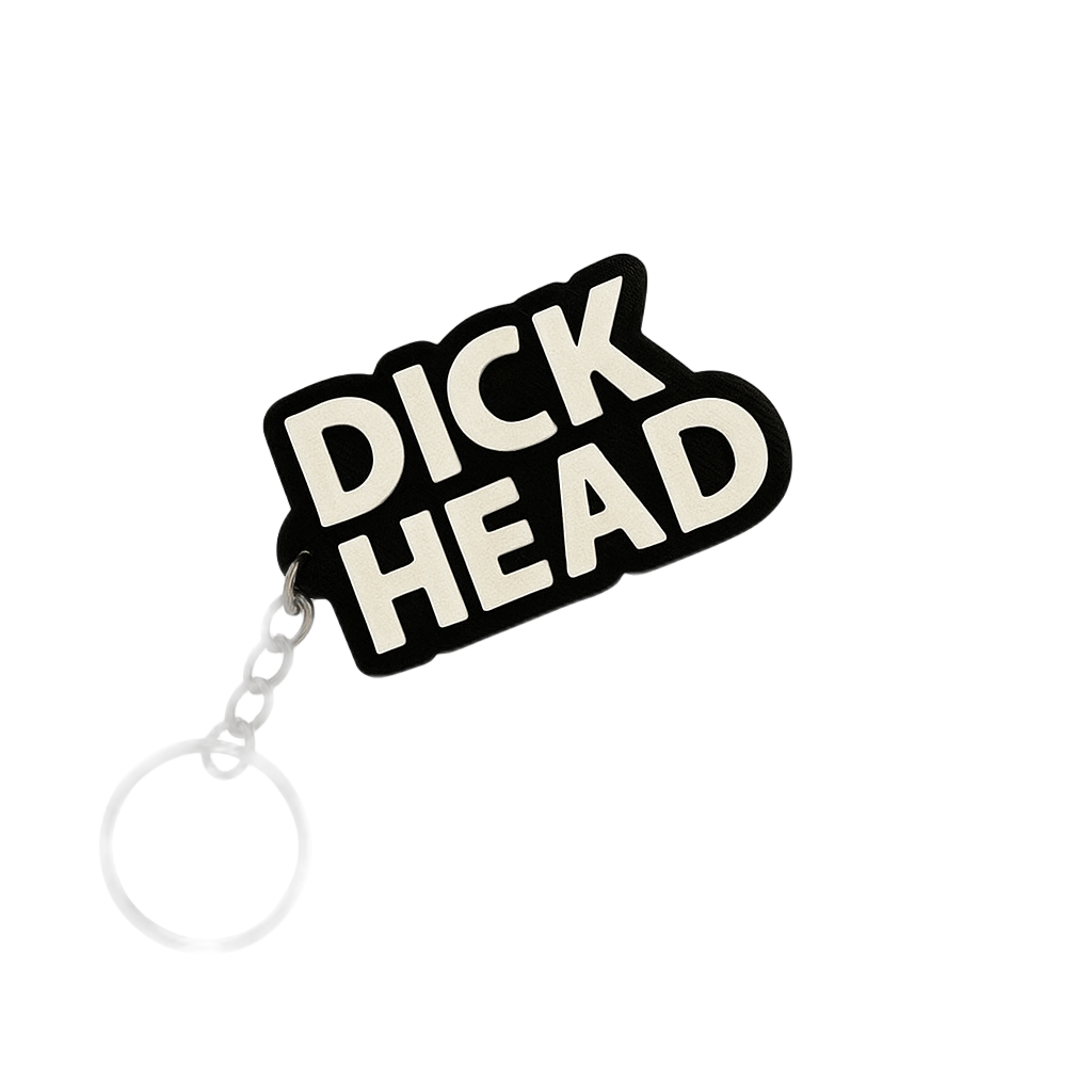 Dickhead Keychain