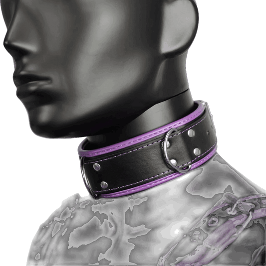 Harness, Cuff, Collar Bundle Purple