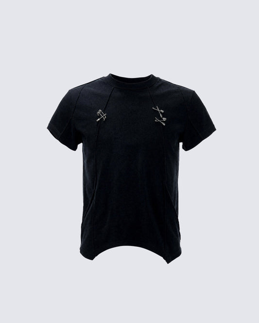 KIIKIO Gothic Asymmetric Tee