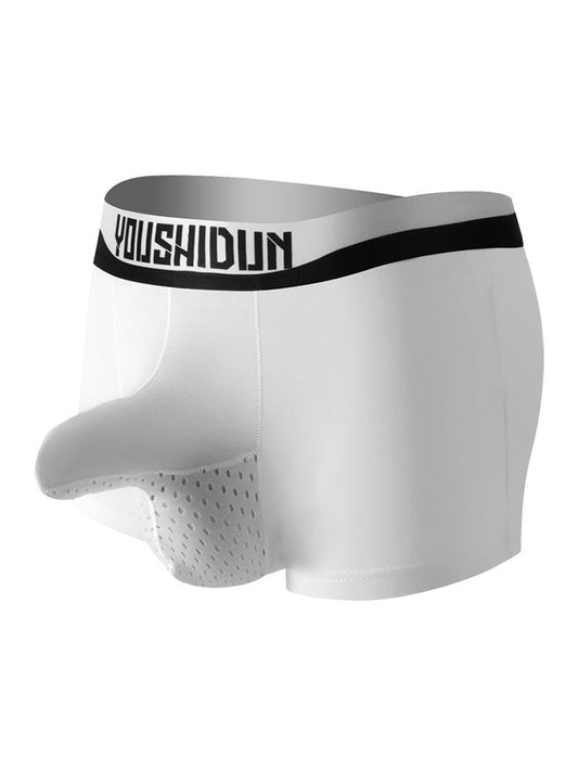 Mid-waist Cotton Breathable Boxer Briefs