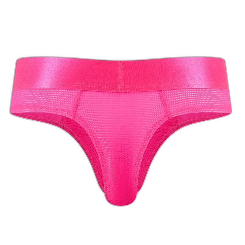 Men’s Sexy Fluorescent Mesh Bikini
