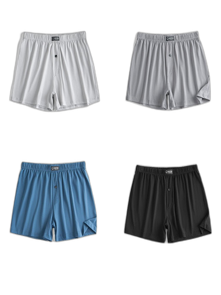 Water Soft Tencel Cotton Comfortable and Breathable Men's Shorts