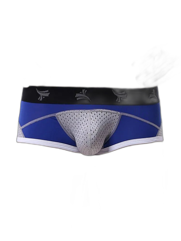 3 Pack Nylon Mesh Breathable U-Pouch Trunks