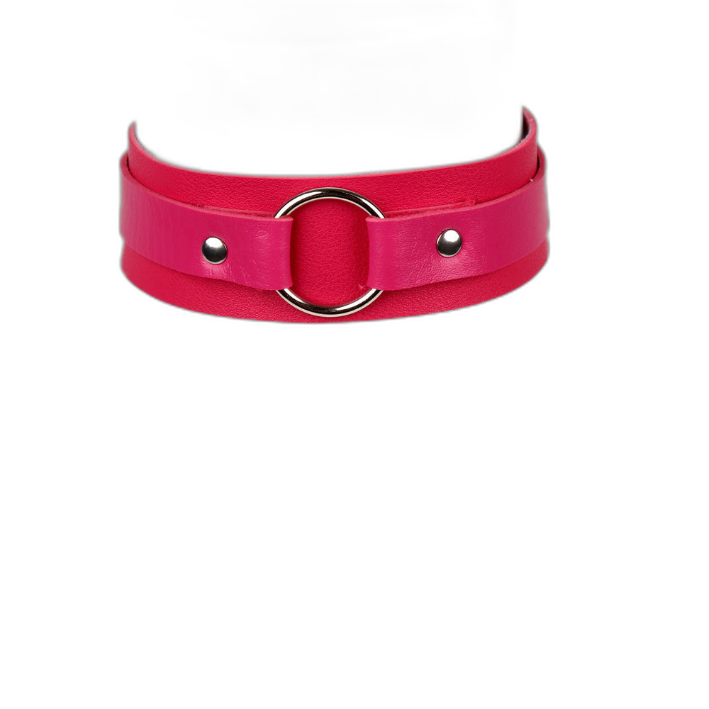 Leather O-Ring Collar / Choker