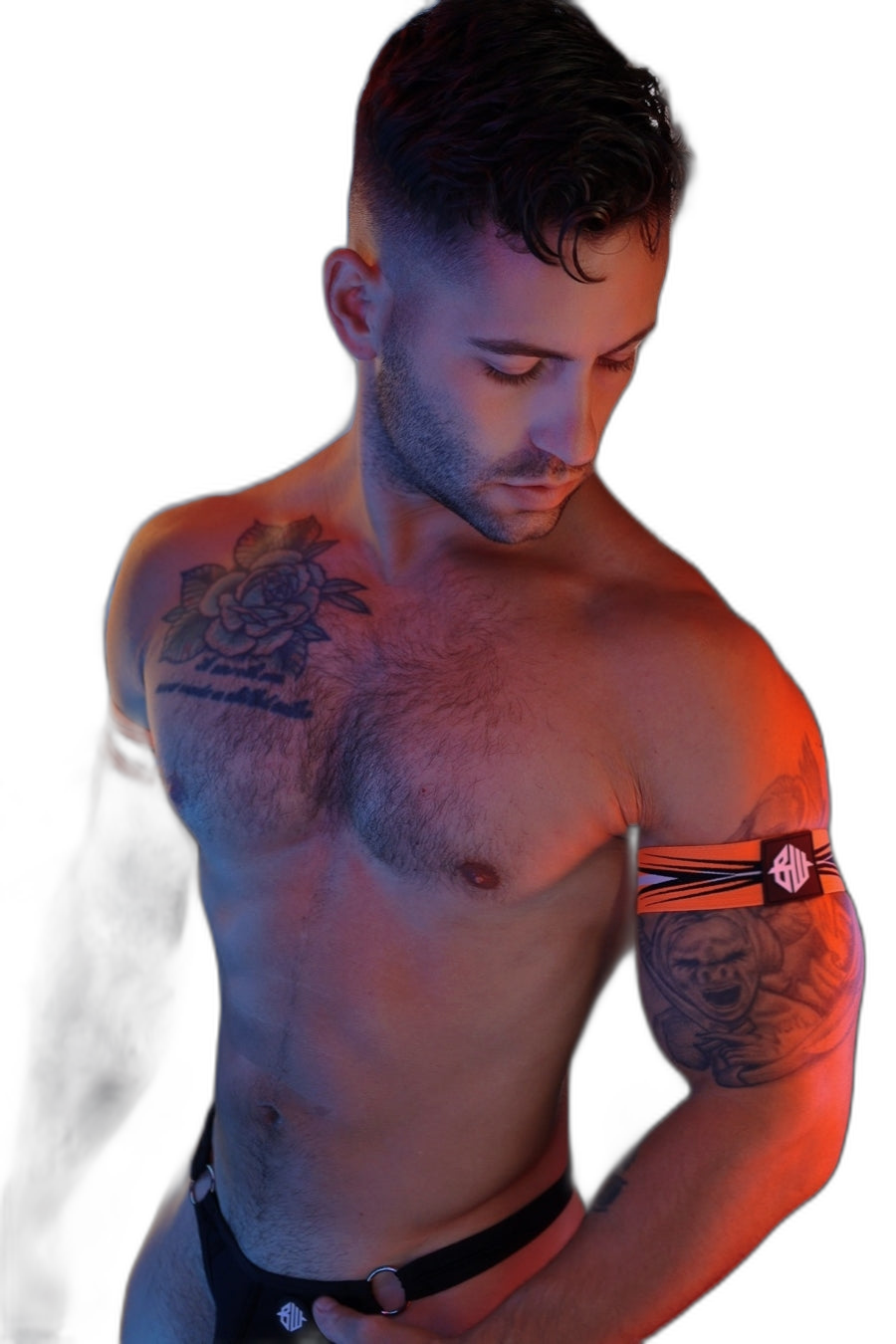 Breedwell Circuit Breaker Armbands Neon Orange