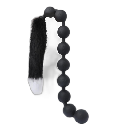 Nine Realms - Large Anal Beads - 9 Balls With Tail - Deep Anal Toy