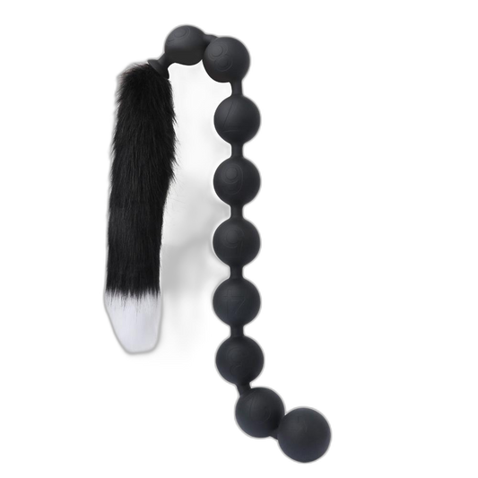 Nine Realms - Large Anal Beads - 9 Balls With Tail - Deep Anal Toy