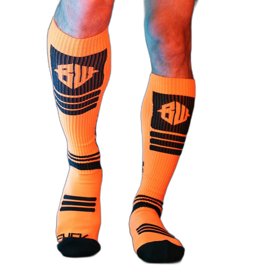 Breedwell Hypnotix Socks Neon Orange