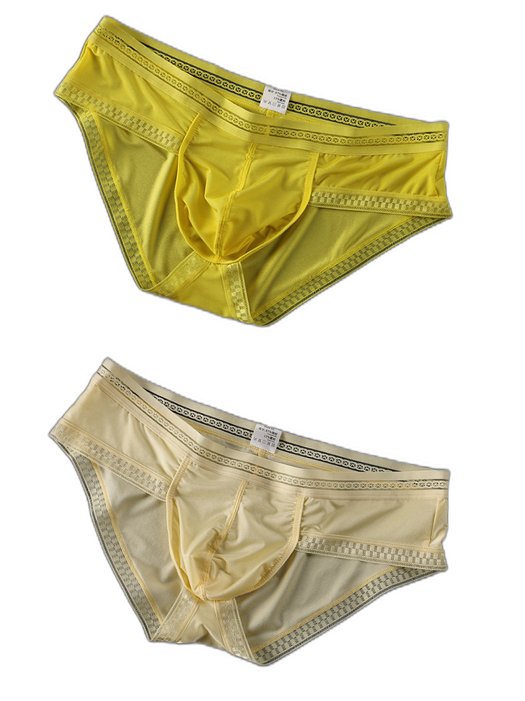 Men's Sexy Hollow Low-rise Briefs