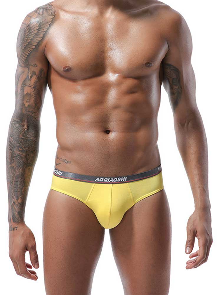 Men's Sexy Low-Rise U-Convex Pouch Modal Briefs