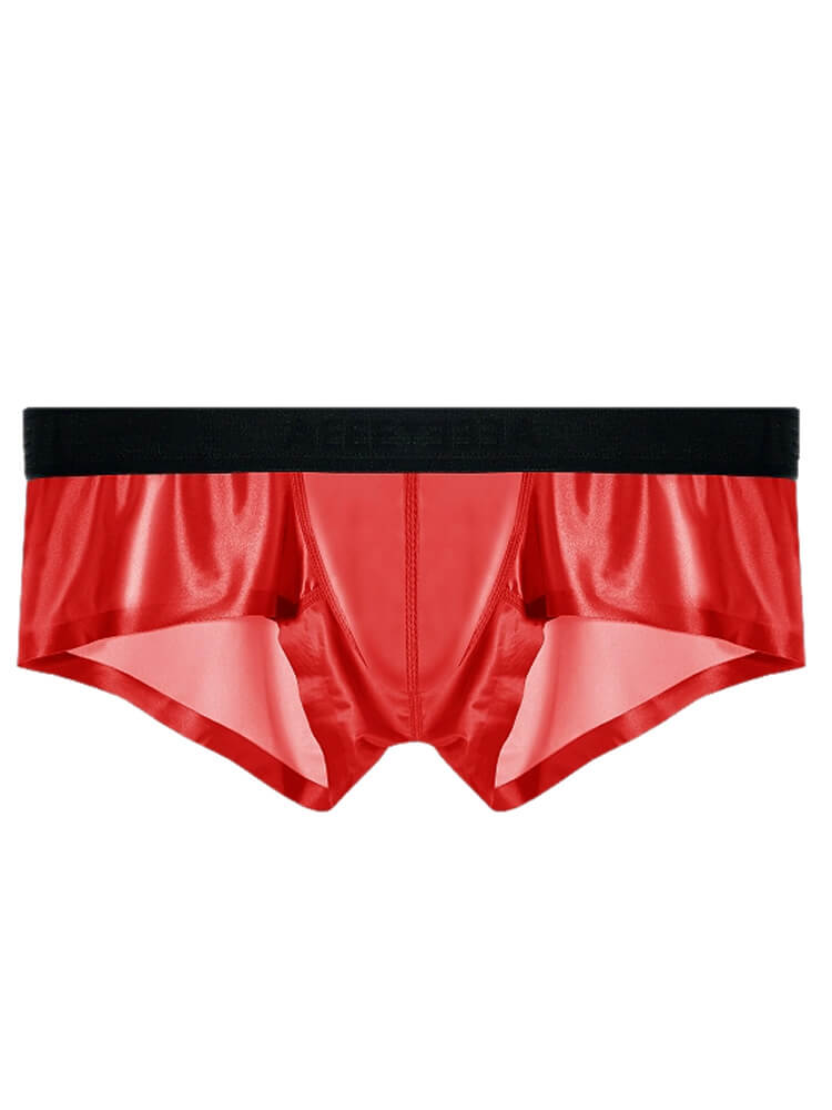 Men's Breathable Ice Silk Boxer Briefs