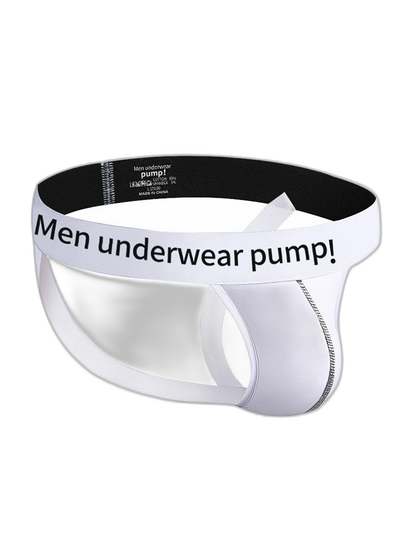 2 Pack Men's Trendy Breathable Sexy Cotton Jockstrap