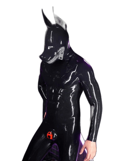 Furrjoi Zipper Dog Hood Silver
